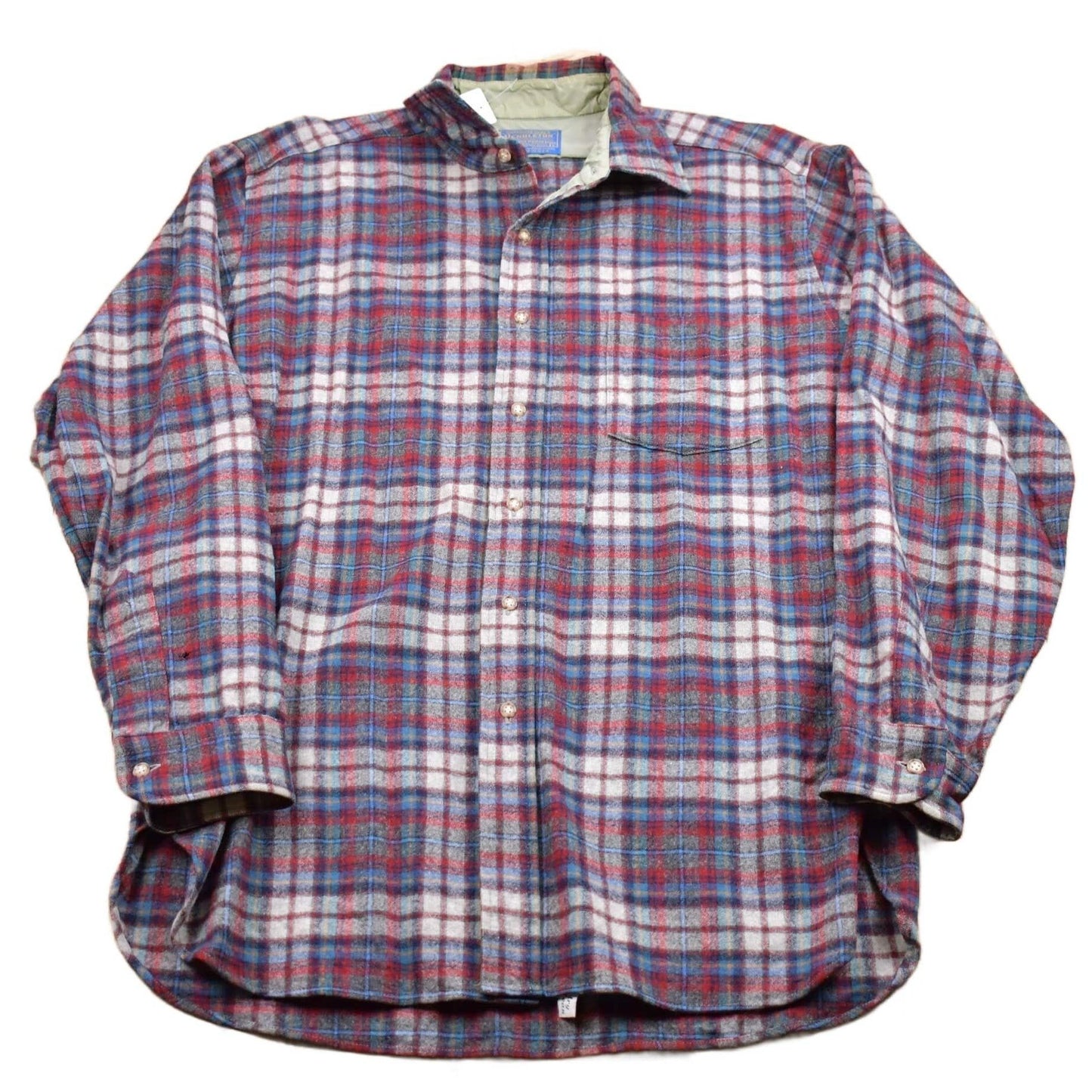 Vintage 1960s Pendleton Wool Vintage Button Up Shirt Men's Large from propervintagecanada