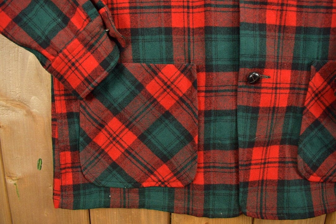 Vintage 1960s Pendleton Woolen Mills Vintage Button Up Blazer Shirt Men's Medium from propervintagecanada