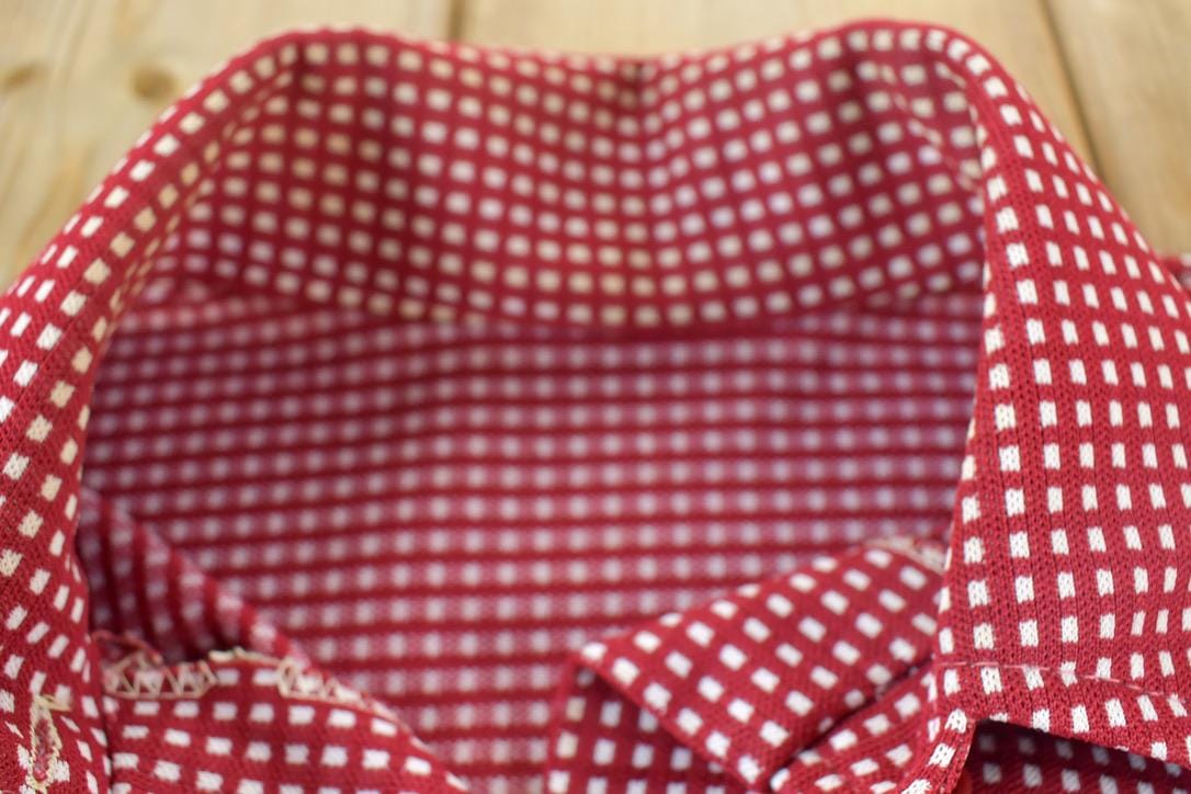 Vintage 1960s Plaid Button Up Shirt / Vintage Flannel / 60's Plaid Button Up / Cowboy Shirt / Preppy Button Up from propervintagecanada