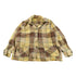 Vintage 1960s Plaid Wool Blazer Shirt Women&