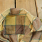 Vintage 1960s Plaid Wool Blazer Shirt Women's Large from propervintagecanada