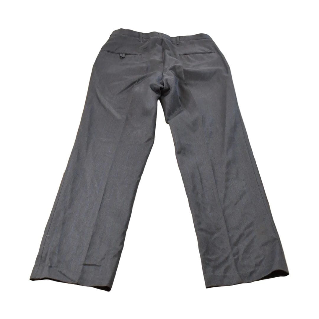 Vintage 1960s Pleated Pinstripe Trousers Men's 31 x 31 from propervintagecanada