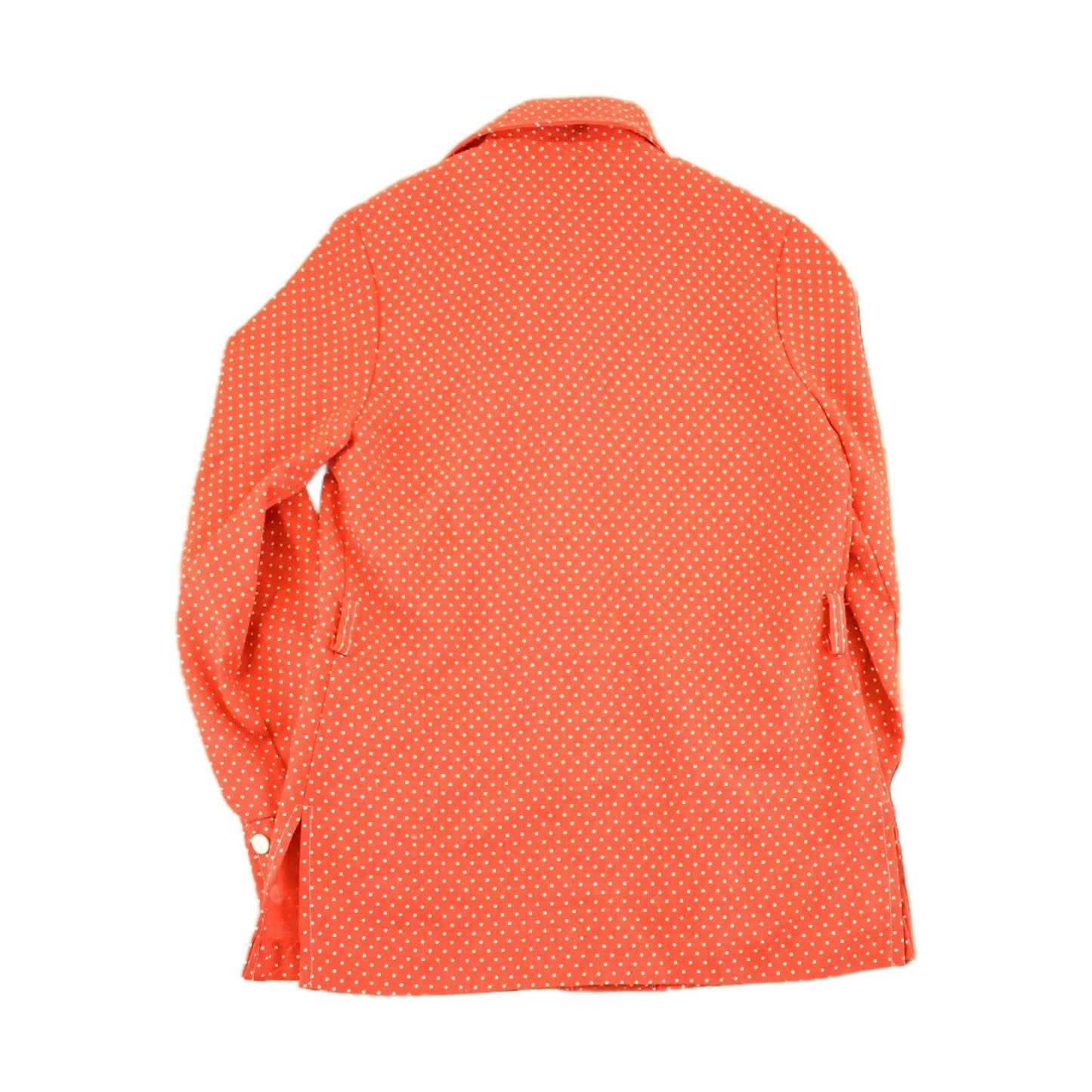 Vintage 1960s Polka Dot Button Up Shirt Men's S from propervintagecanada