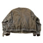 Vintage 1960s Reed Leather Bomber Flight Jacket Men's L from propervintagecanada