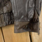 Vintage 1960s Reed Leather Bomber Flight Jacket Men's L from propervintagecanada