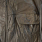 Vintage 1960s Reed Leather Bomber Flight Jacket Men's L from propervintagecanada
