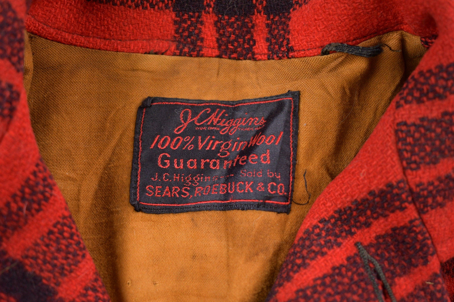 Vintage 1960s Sears 100% Wool Jacket Men's Medium from propervintagecanada