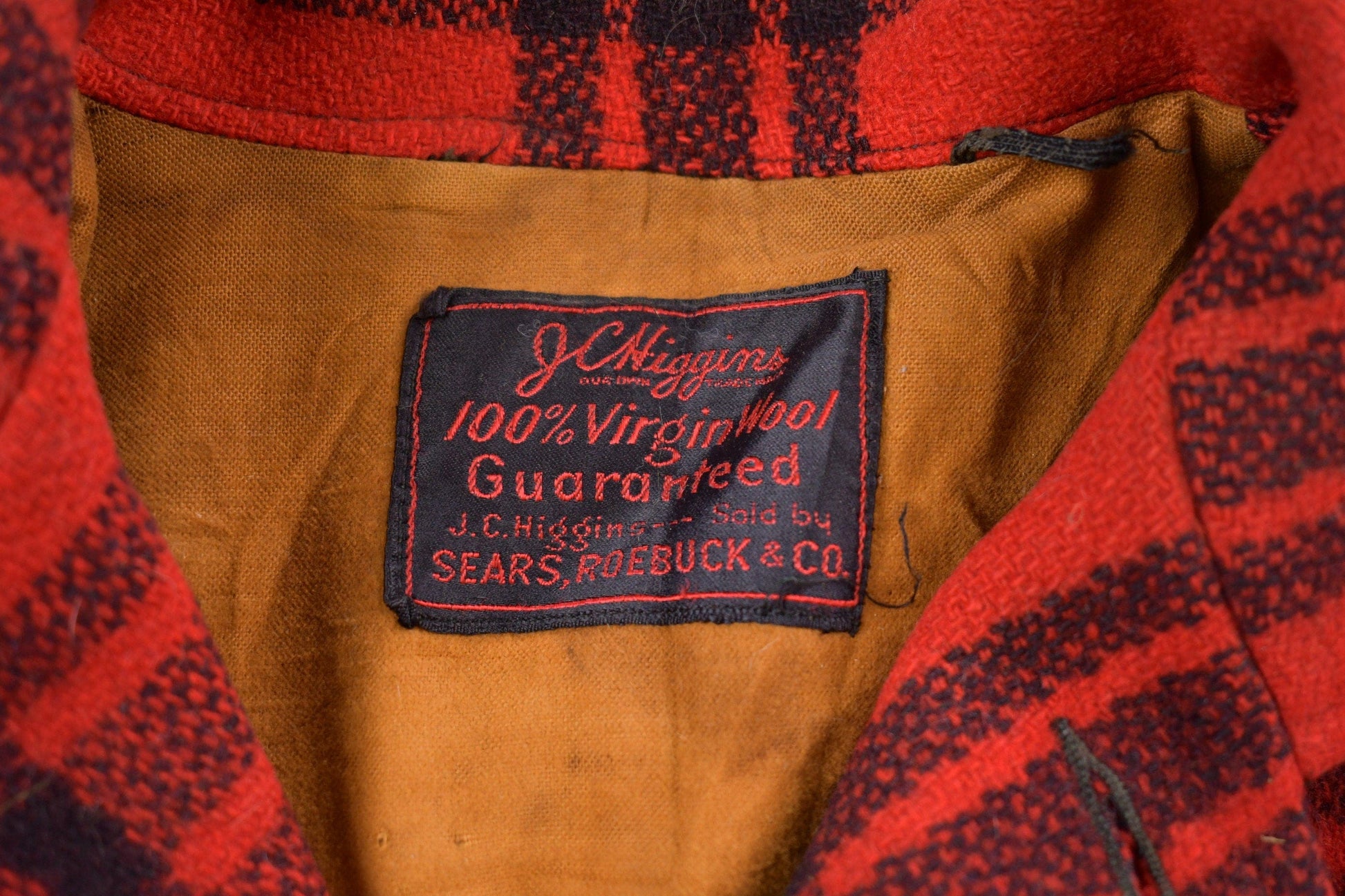 Vintage 1960s Sears 100% Wool Jacket Men's Medium from propervintagecanada