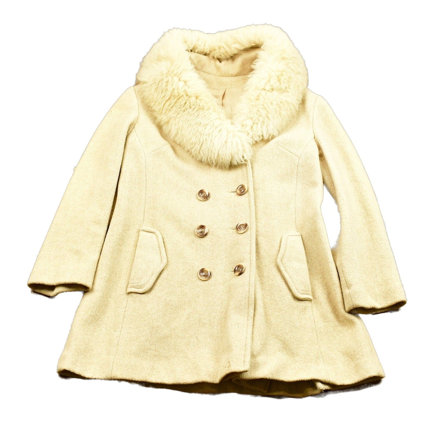 Vintage 1960s Sears Double Breasted Peacoat Women's M