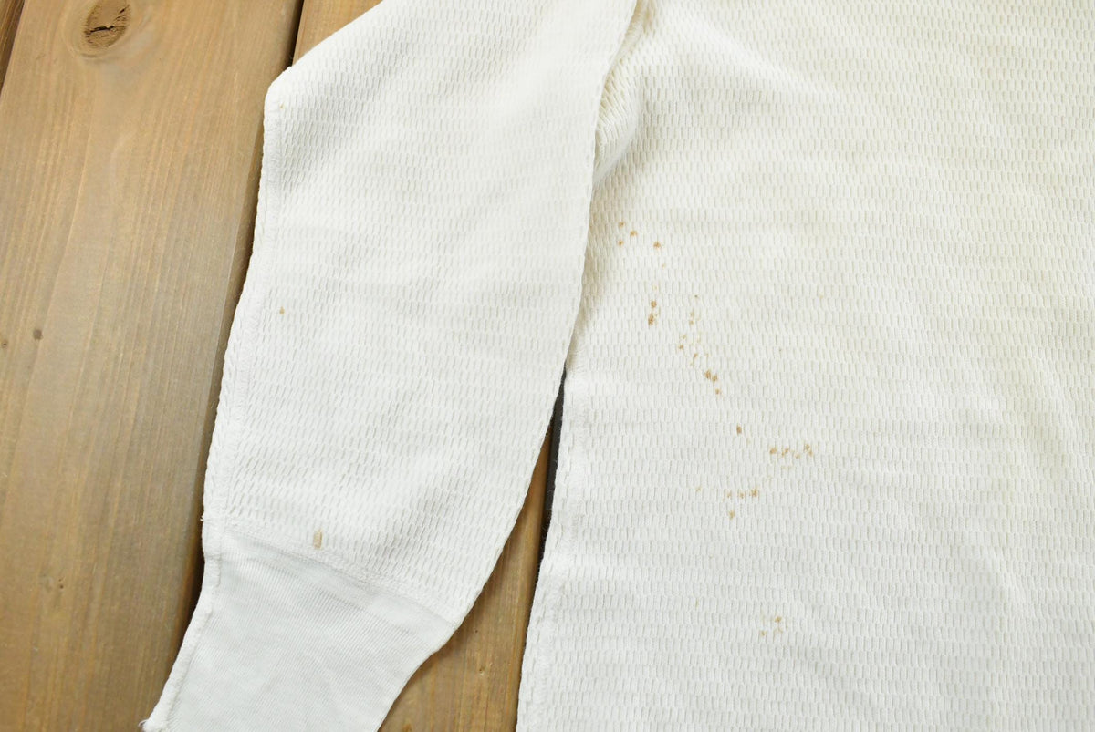 Vintage 1960s Sears Thermal Undershirt Mens S from propervintagecanada