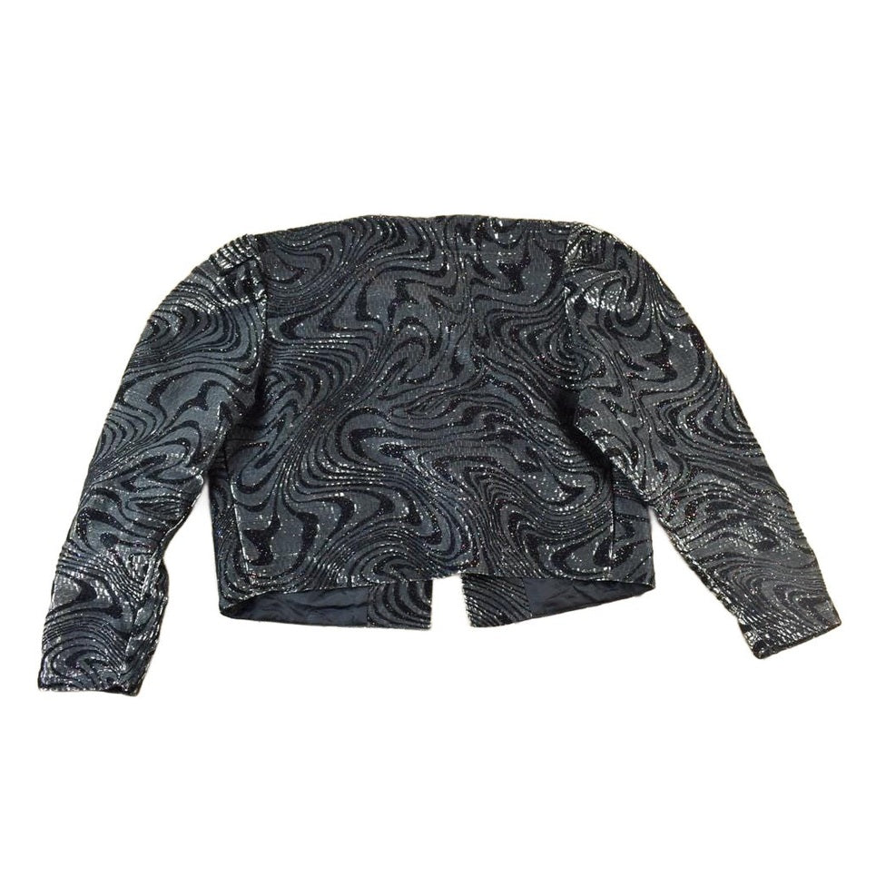 Vintage 1960s Sequin Fancy Button Up Shirt Men's Small from propervintagecanada