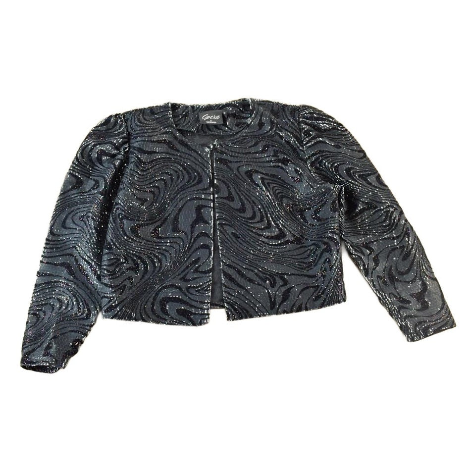 Vintage 1960s Sequin Fancy Button Up Shirt Men's Small from propervintagecanada