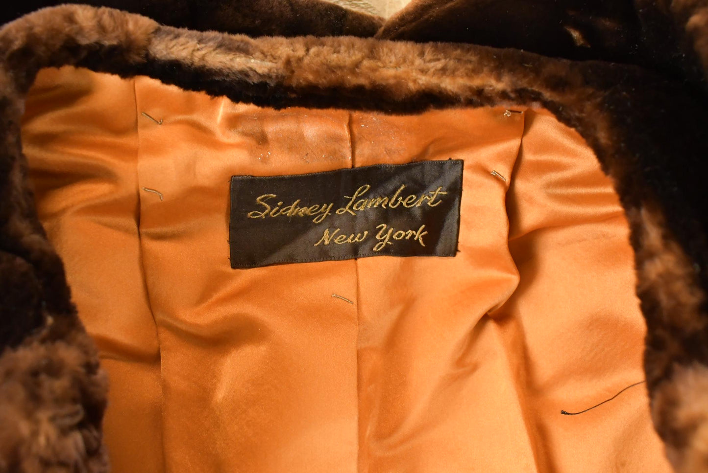 Vintage 1960s Sidney Lambert Mouton Fur Coat Women's Large from propervintagecanada