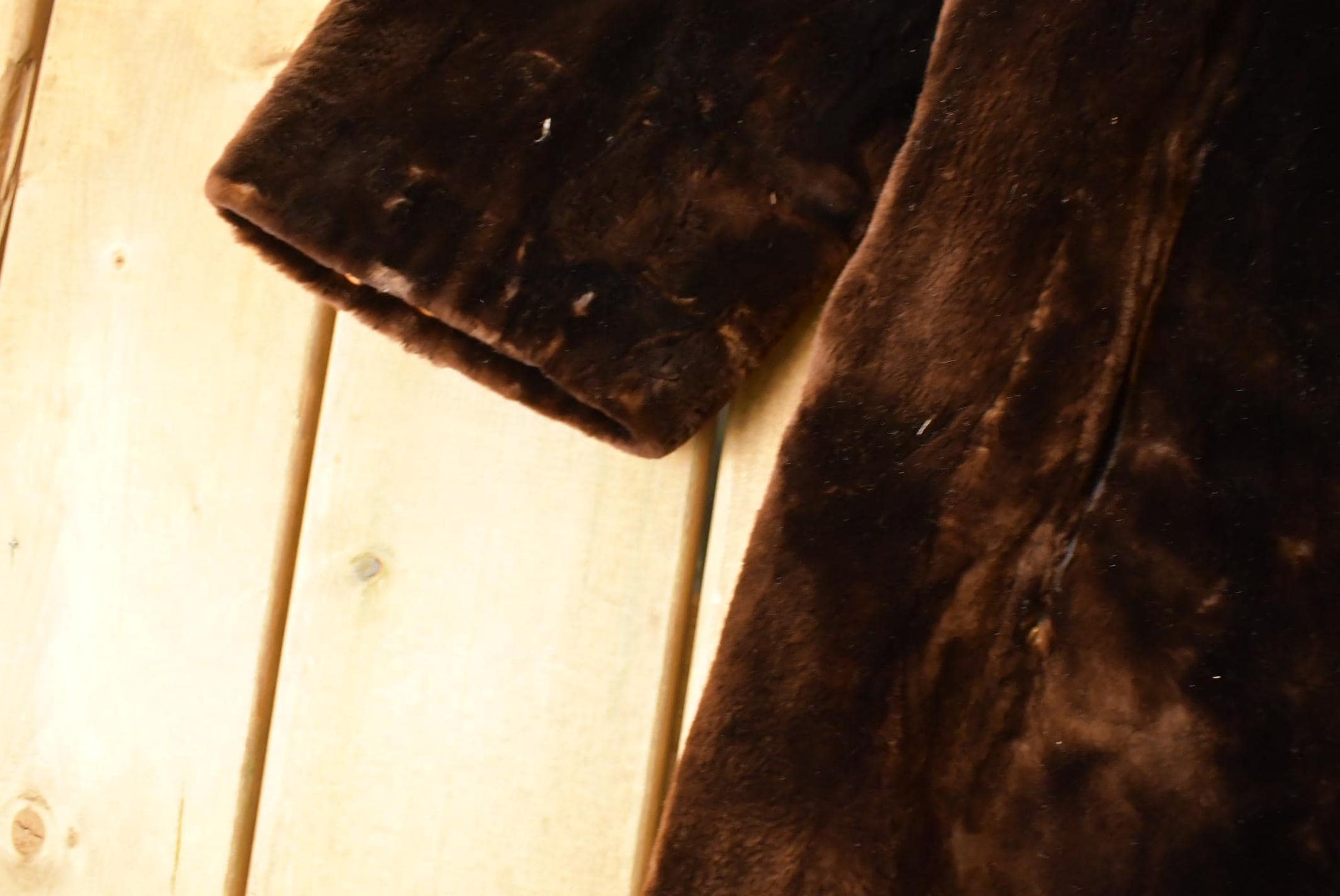 Vintage 1960s Sidney Lambert Mouton Fur Coat Women's Large from propervintagecanada