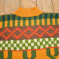 Vintage 1960s Southwestern Knit Turtleneck Sweater Men's Medium from propervintagecanada