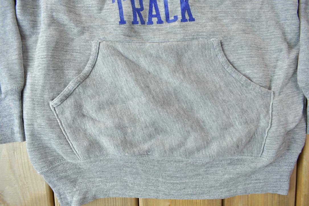 Vintage 1960s St Joseph's Track Double Faced Hoodie from propervintagecanada