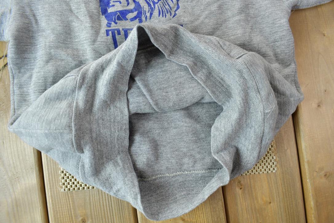 Vintage 1960s St Joseph's Track Double Faced Hoodie from propervintagecanada