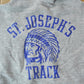 Vintage 1960s St Joseph's Track Double Faced Hoodie from propervintagecanada