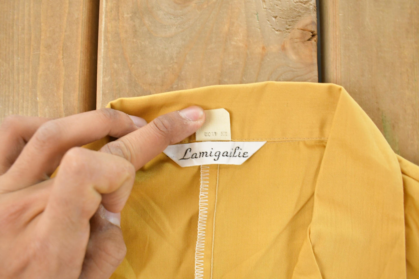 Vintage 1960s State Park Blazer Shirt Jacket Men's Large from propervintagecanada