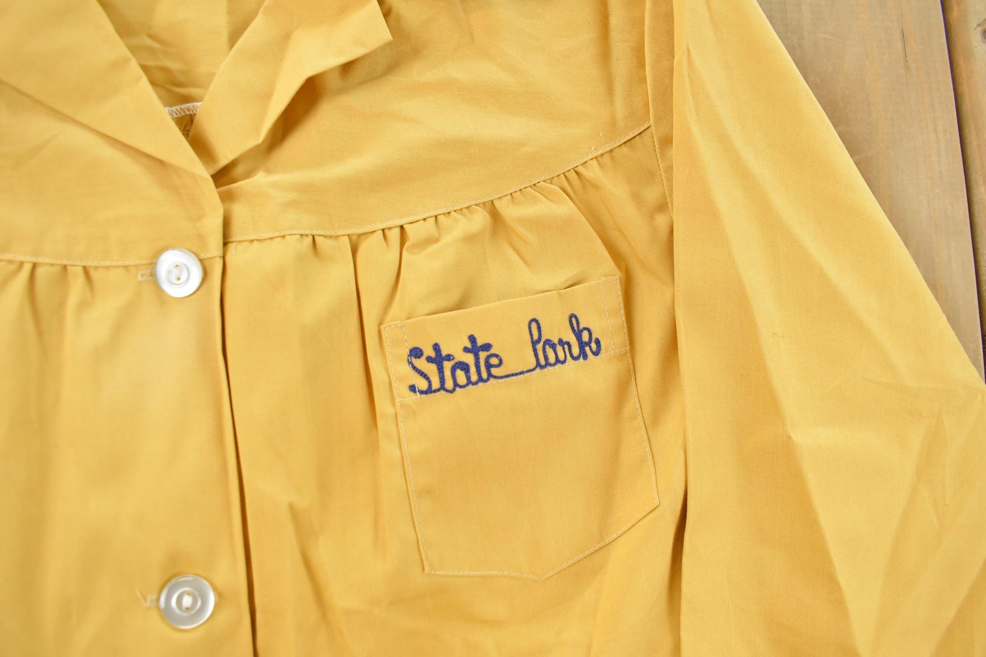 Vintage 1960s State Park Blazer Shirt Jacket Women's Large from propervintagecanada
