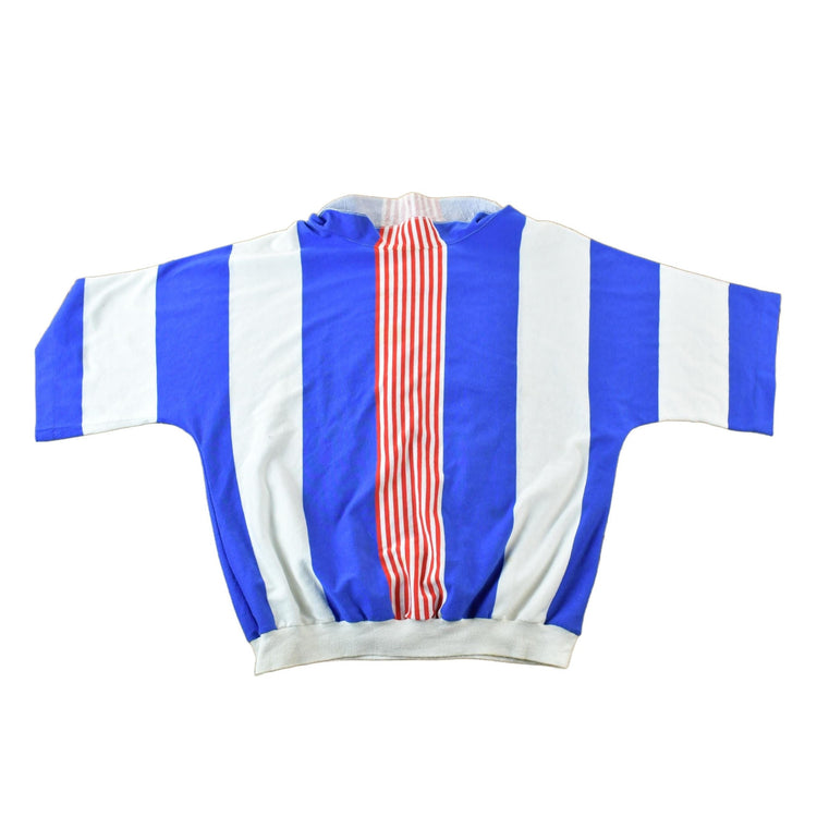 Vintage 1960s Striped Fancy Souvenir Single Stitch Graphic Print T-Shirt Men's XL from propervintagecanada