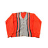 Vintage 1960s Striped Knit Cardigan Sweater Men&