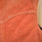 Vintage 1960s Suede Leather Womens Vest from propervintagecanada