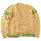 Vintage 1960s Sun Valley Collegiate Style Knit Cardigan Sweater Men's Small from propervintagecanada