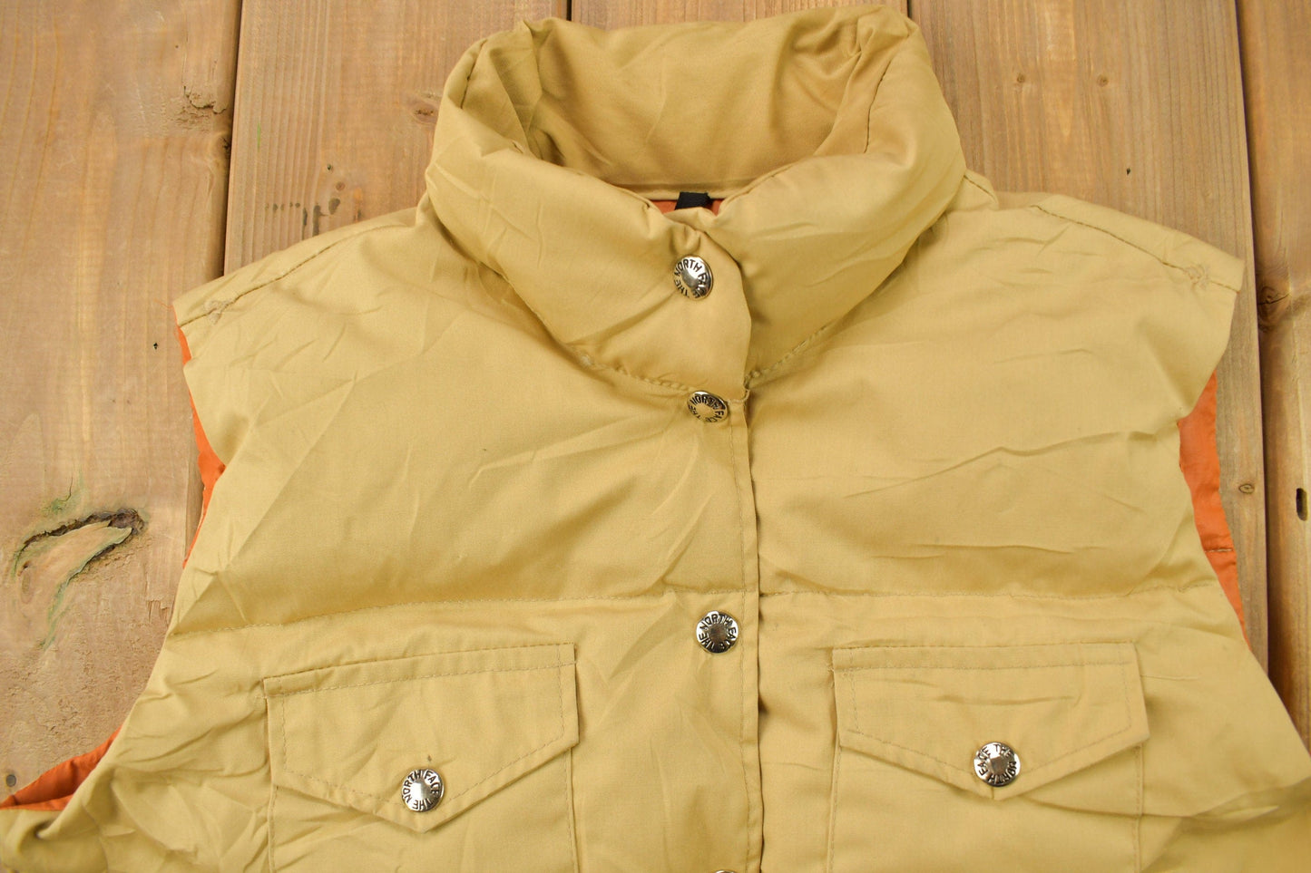 Vintage 1960s The North Face Goose Down Women's Puffer Vest Women's M from propervintagecanada