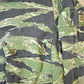 Vintage 1960s Tigercamo Stripe Military Camouflage Button Up Jacket Men's Large from propervintagecanada