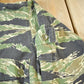 Vintage 1960s Tigercamo Stripe Military Camouflage Button Up Jacket Men's Large from propervintagecanada