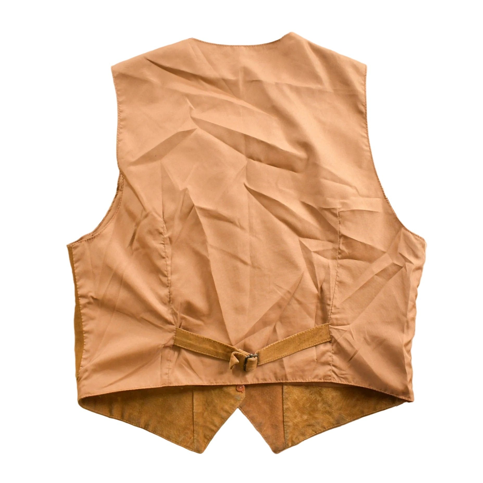 Vintage 1960s Timberwolf Suede Leather Western Vest Women's M from propervintagecanada