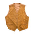 Vintage 1960s Timberwolf Suede Leather Western Vest Women&