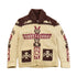 Vintage 1960s Totem Pole Cowichan Knit Cardigan Sweater Men&