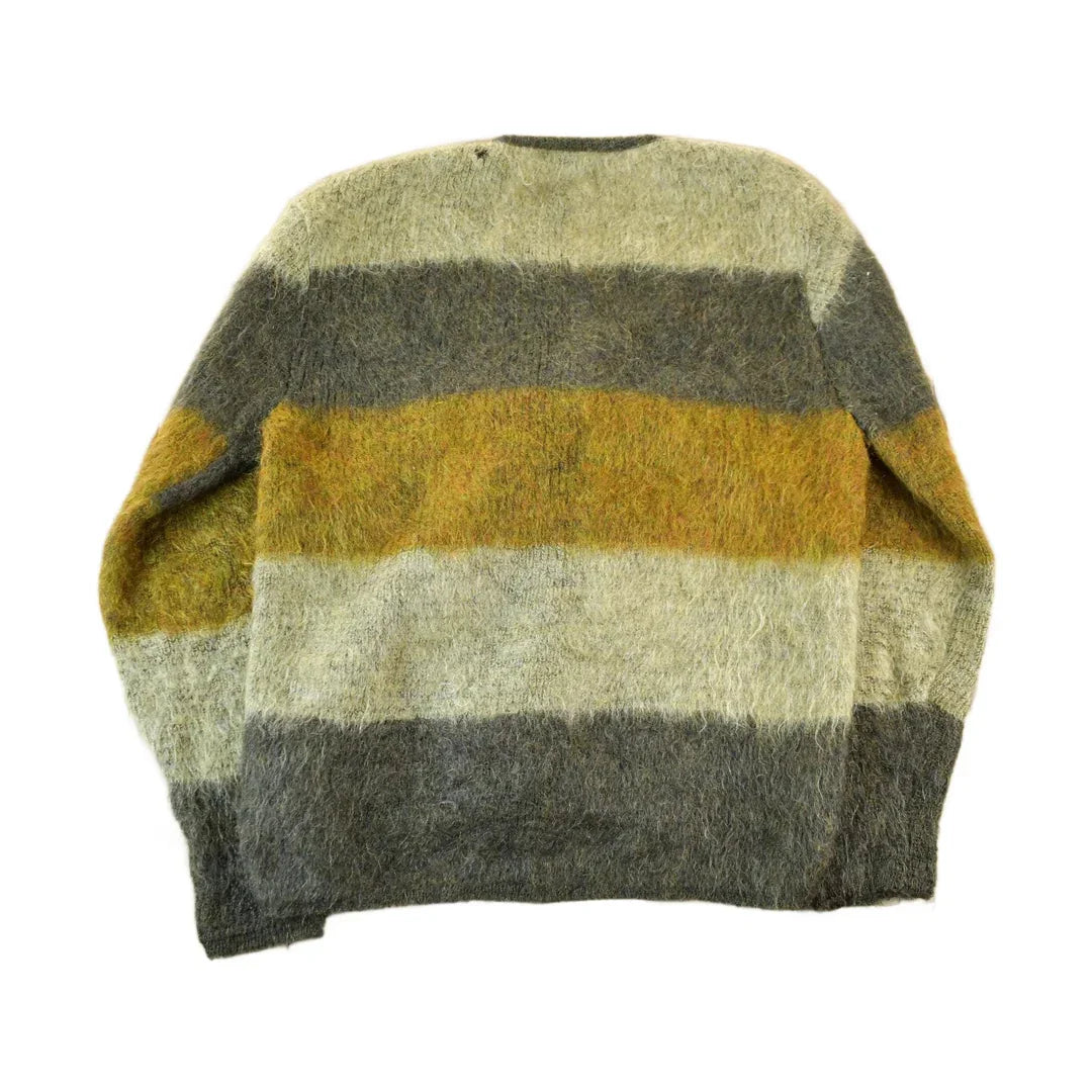 Vintage 1960s Towncraft Mohair Wool Grunge Knit Cardigan Sweater Adult Large Men's Large from propervintagecanada