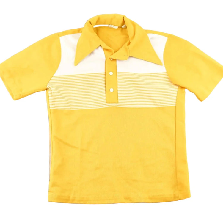 Vintage 1960s Towncraft Quarter Button Up Shirt Men's M from propervintagecanada