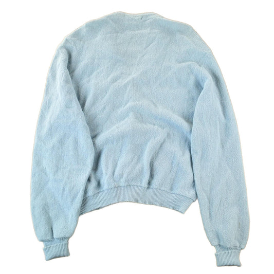 Vintage 1960s Towne & Knit Alpaca Wool Knit Cardigan Sweater Men's Large from propervintagecanada