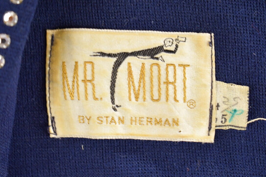 Vintage 1960s Tromp L'oeil Mr Mort Dress from propervintagecanada