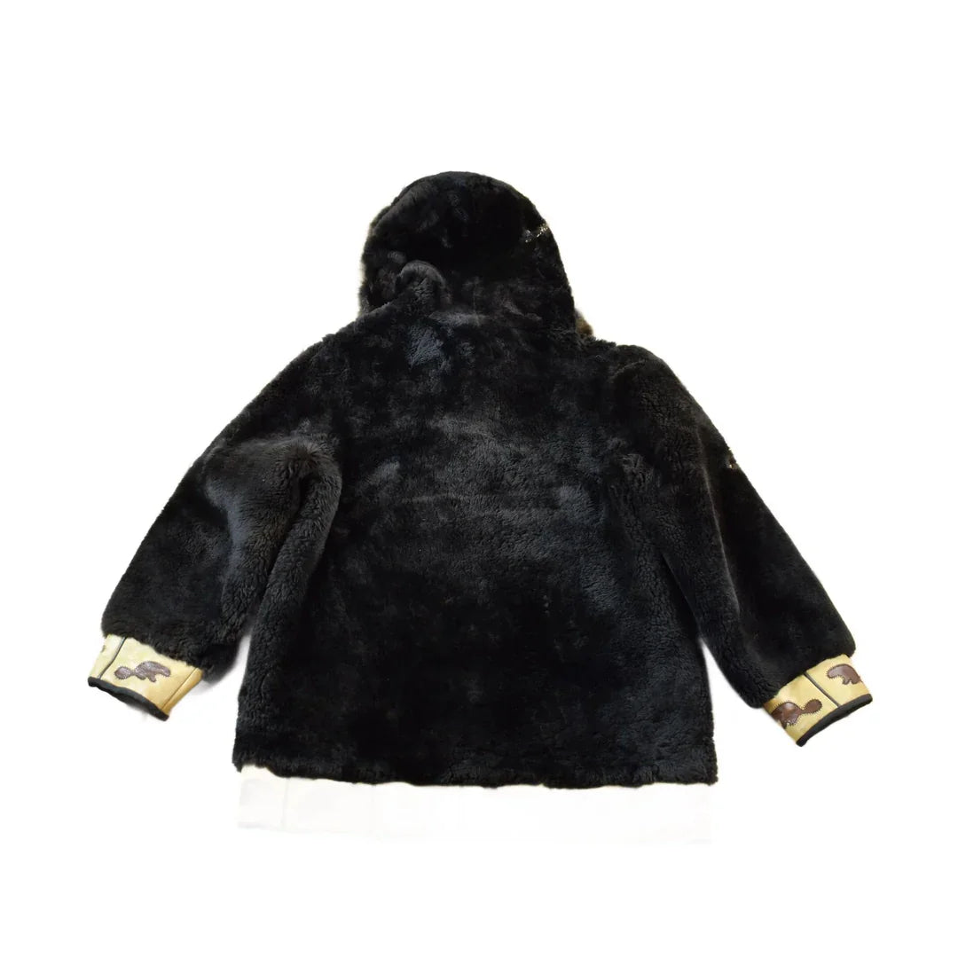 Vintage 1960s Upik Fur Products Brown Fur Zip Up Jacket Men's Medium from propervintagecanada