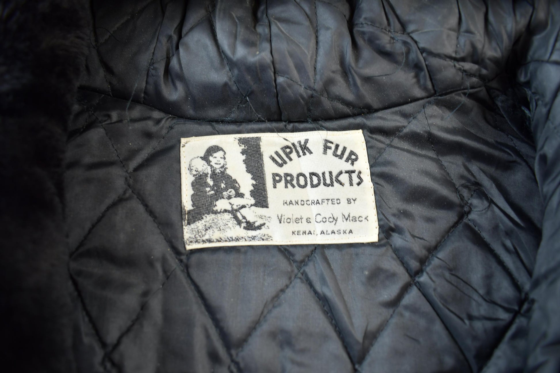 Vintage 1960s Upik Fur Products Brown Fur Zip Up Jacket Men's Medium from propervintagecanada