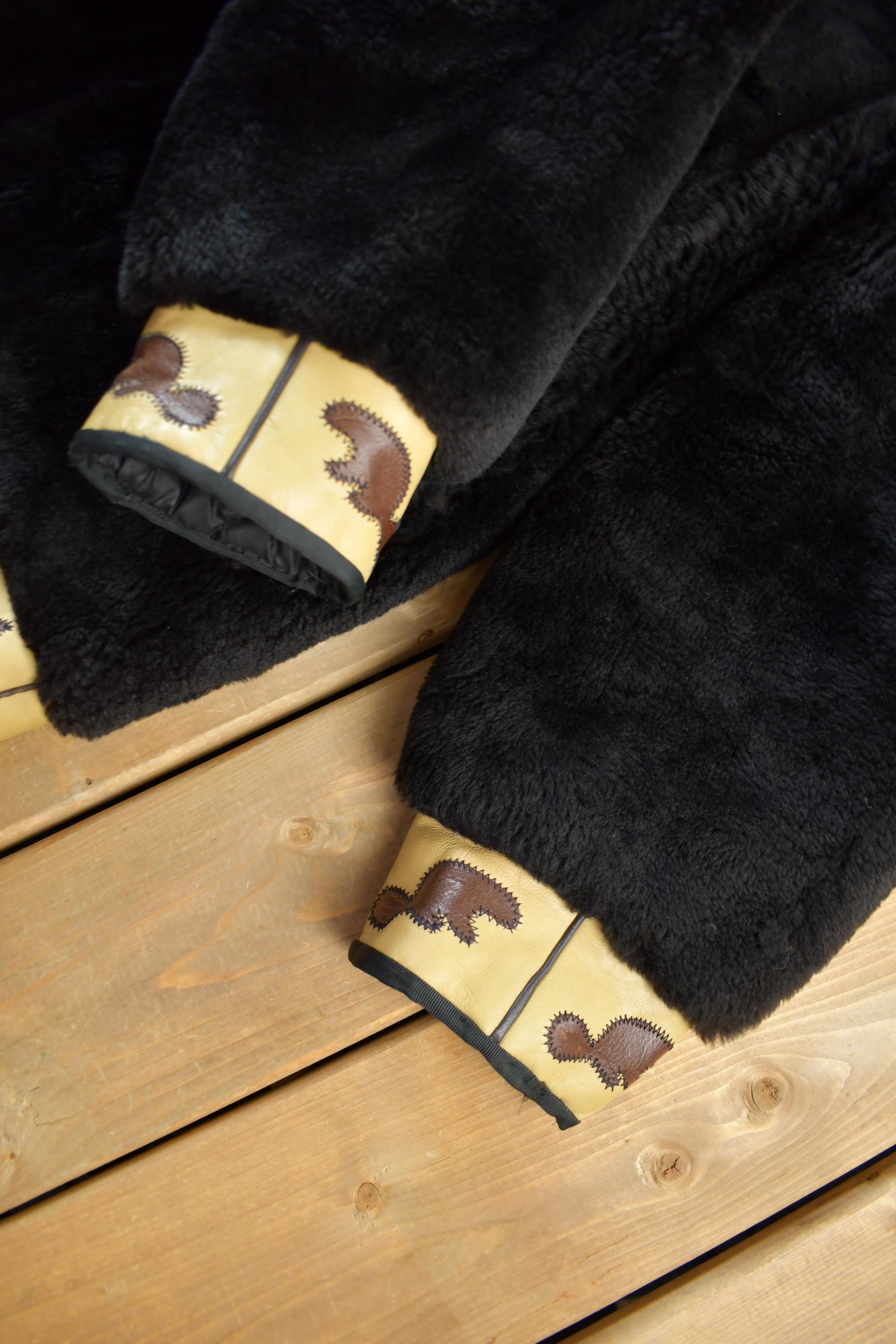 Vintage 1960s Upik Fur Products Brown Fur Zip Up Jacket Men's Medium from propervintagecanada