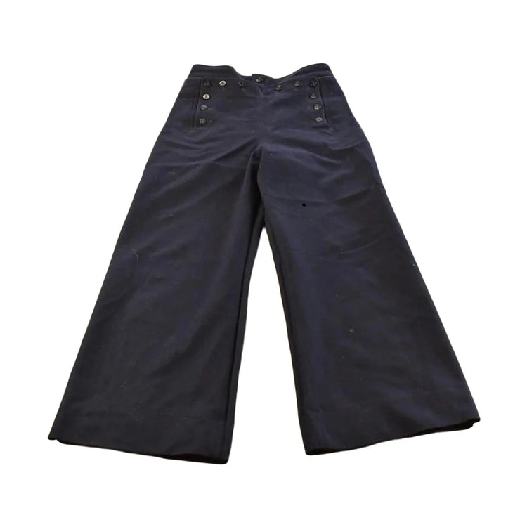 Vintage 1960s US Navy Laced Fly Bell Bottom Pants Men's 28 x 28 from propervintagecanada