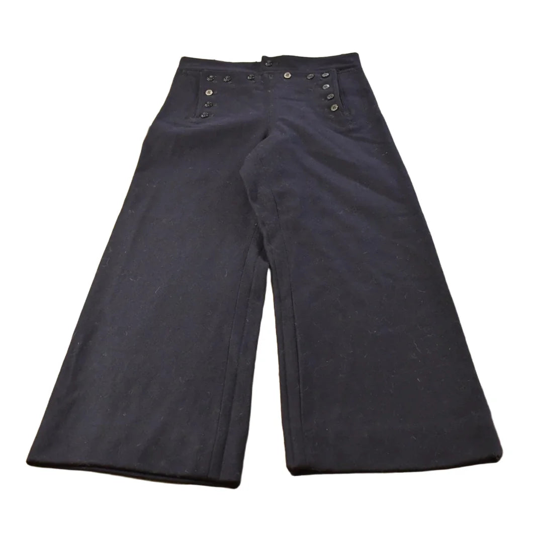 Vintage 1960s US Navy Laced Fly Bell Bottom Pants Men's 32 x 27 from propervintagecanada