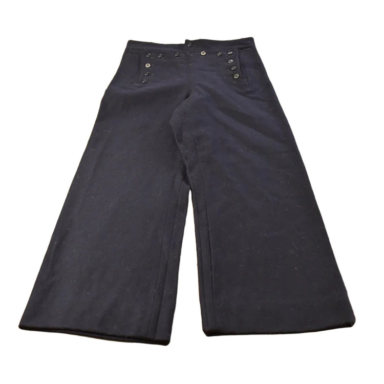Vintage 1960s US Navy Laced Fly Bell Bottom Pants Men's 32 x 27 from propervintagecanada