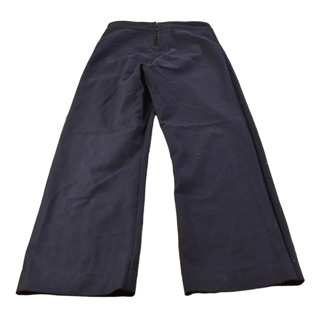 Vintage 1960s US Navy Laced Fly Bell Bottom Pants Men's 34 x 32.5 from propervintagecanada