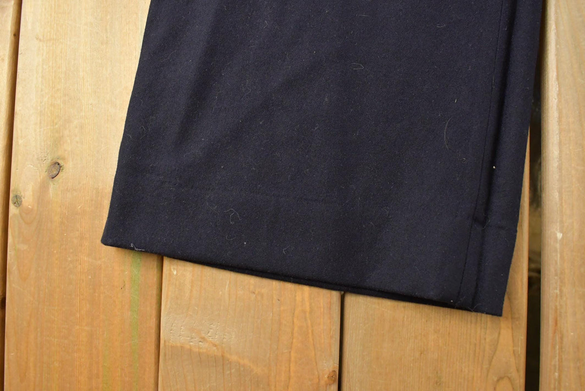 Vintage 1960s US Navy Laced Fly Bell Bottom Pants Men's 34 x 32.5 from propervintagecanada