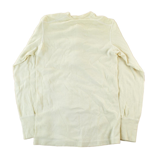 Vintage 1960s Vietnam Era Military Henley Undershirt Men's Small from propervintagecanada