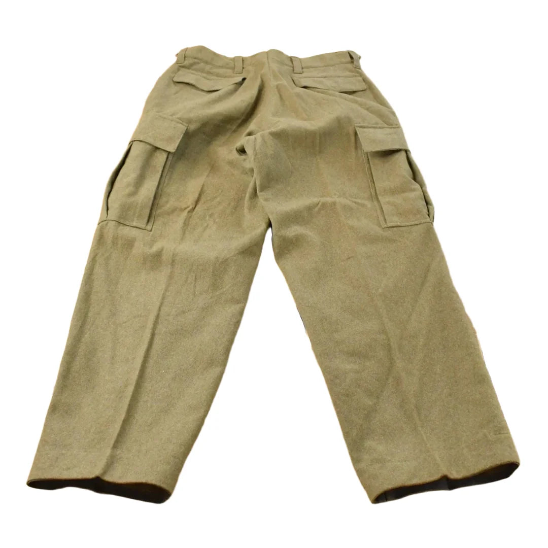 Vintage 1960s Wool Army Military Pants Men's 32 x 28.5 from propervintagecanada