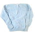 Vintage 1960s Wool Knit Light Blue Crewneck Sweater Womens XS from propervintagecanada