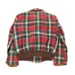 Vintage 1960s Wool Tartan Plaid Full Zip Jacket Youth Large from propervintagecanada